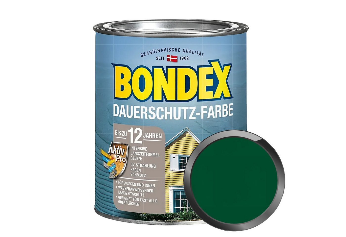 Bondex Wetterschutzfarbe Dauerschutz-Farbe - 0.75 Ltr Bondex Wetterschutzfarbe Dauerschutz-Farbe - 0.75 Ltr von Bondex