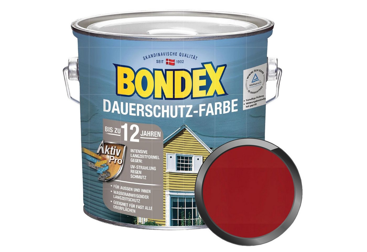 Bondex Wetterschutzfarbe Dauerschutz-Farbe - 2.5 Ltr Bondex Wetterschutzfarbe Dauerschutz-Farbe - 2.5 Ltr von Bondex