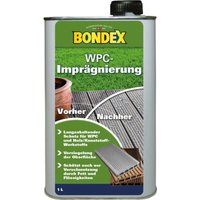 Bondex - wpc Imprägnierung 1 l, farblos Versiegelung Holz Kunststoff von Bondex