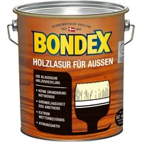 Bondex - Holzlasur für Außen 4 l teak Lasur Holz Holzschutz Schutzlasur von Bondex