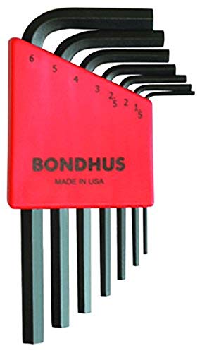 Bondhus Winkelschlüssel-Satz Sechskant HLX7MS, metrisch, 7-teilig, 12292 von Bondhus