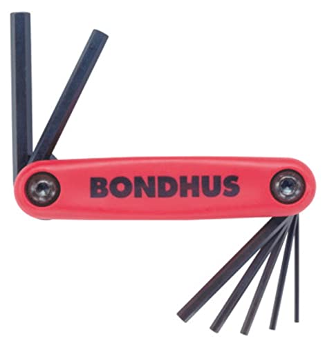 Bondhus Gorillagrip 12592 Klappwerkzeug mit Sechskantspitze, ProGuard Finish, 7-teilig von Bondhus