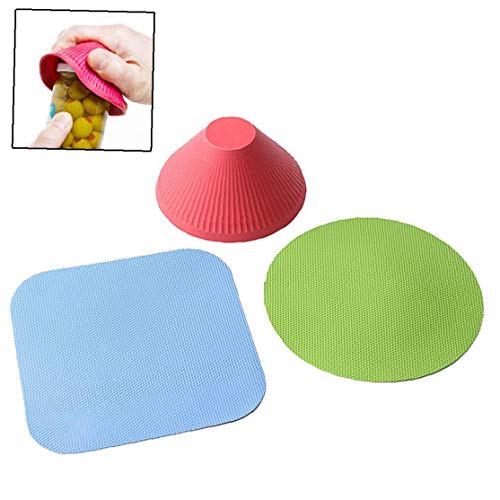 3 Pc/Satz Gummi Jar Gripper Multifunktions-Glas-öffner Nicht Beleg Deckel Einmachglas Grip Pad Flaschenöffner Für Schwache Hände 3 Pc/Satz Gummi Jar Gripper Multifunktions-Glas-öffner Nicht Beleg Deckel Einmachglas Grip Pad Flaschenöffner Für Schwache Hände von XGAGHB
