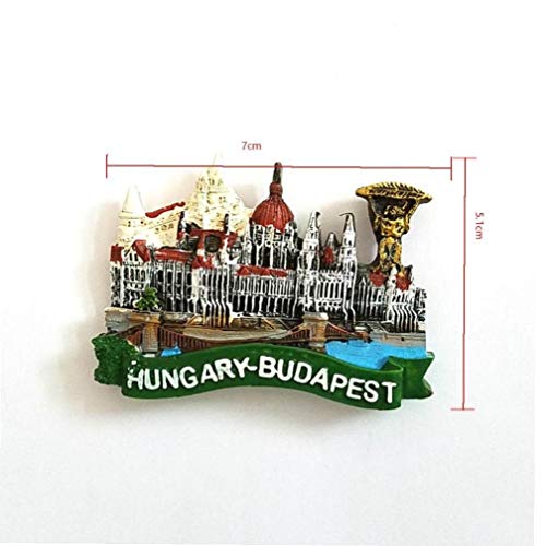 Harz Ungarn Budapest Parlament Landmark Building Magnets Kühlschrank Craft Tourist Souvenir von Bongles