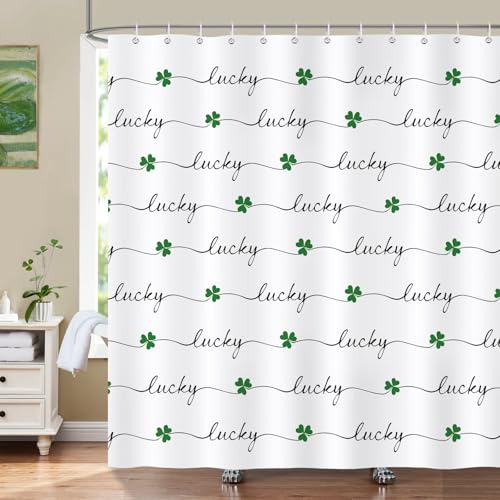 Bonhause Duschvorhang Grün Blätter Pflanze Frühling Modern Duschvorhänge 180 x 180 cm Anti-Schimmel Wasserdicht Polyester Stoff Waschbar Bad Vorhäng für Badzimmer mit 12 Haken Bonhause Duschvorhang Grün Blätter Pflanze Frühling Modern Duschvorhänge 180 x 180 cm Anti-Schimmel Wasserdicht Polyester Stoff Waschbar Bad Vorhäng für Badzimmer mit 12 Haken von Bonhause