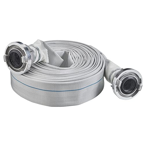 Bauschlauch/Feuerwehrschlauch/Industrieschlauch (20m B/75) Flachschlauch von Boni-Shop