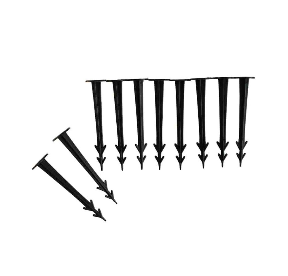 Boni-Shop Ankernagel Bodenanker, 10 Erdnägel, 11,5cm, Kunststoff, für Unkrautvlies Boni-Shop Ankernagel Bodenanker, 10 Erdnägel, 11,5cm, Kunststoff, für Unkrautvlies von Boni-Shop