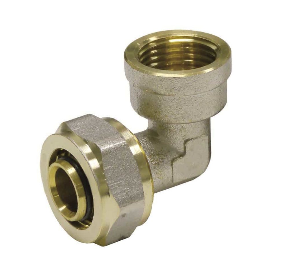 Boni-Shop Gewindefitting Fitting 32mm, Winkel mit Innengewinde, Schraubfitting für Verbundrohr Boni-Shop Gewindefitting Fitting 32mm, Winkel mit Innengewinde, Schraubfitting für Verbundrohr von Boni-Shop