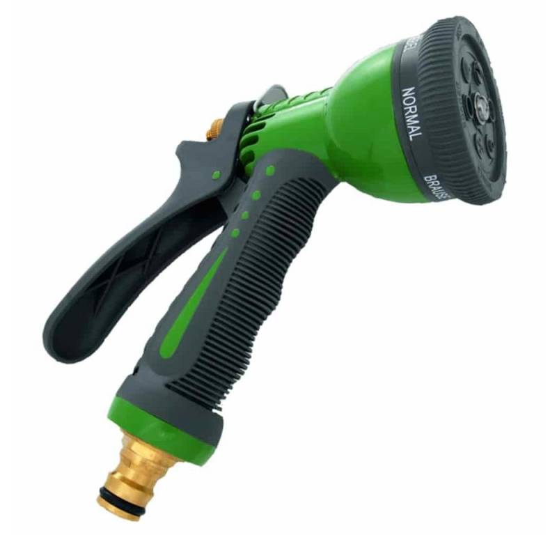 Boni-Shop Handbrause Gartenbrause, Messing Stecksystem Handbrause 6-strahlig Boni-Shop Handbrause Gartenbrause, Messing Stecksystem Handbrause 6-strahlig von Boni-Shop