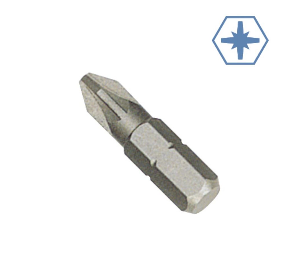 Boni-Shop Kreuzschlitz-Bit Pozidriv Bits, Kreuzschlitz PZ1, 25mm, S2 Stahl, Power Bit Boni-Shop Kreuzschlitz-Bit Pozidriv Bits, Kreuzschlitz PZ1, 25mm, S2 Stahl, Power Bit von Boni-Shop