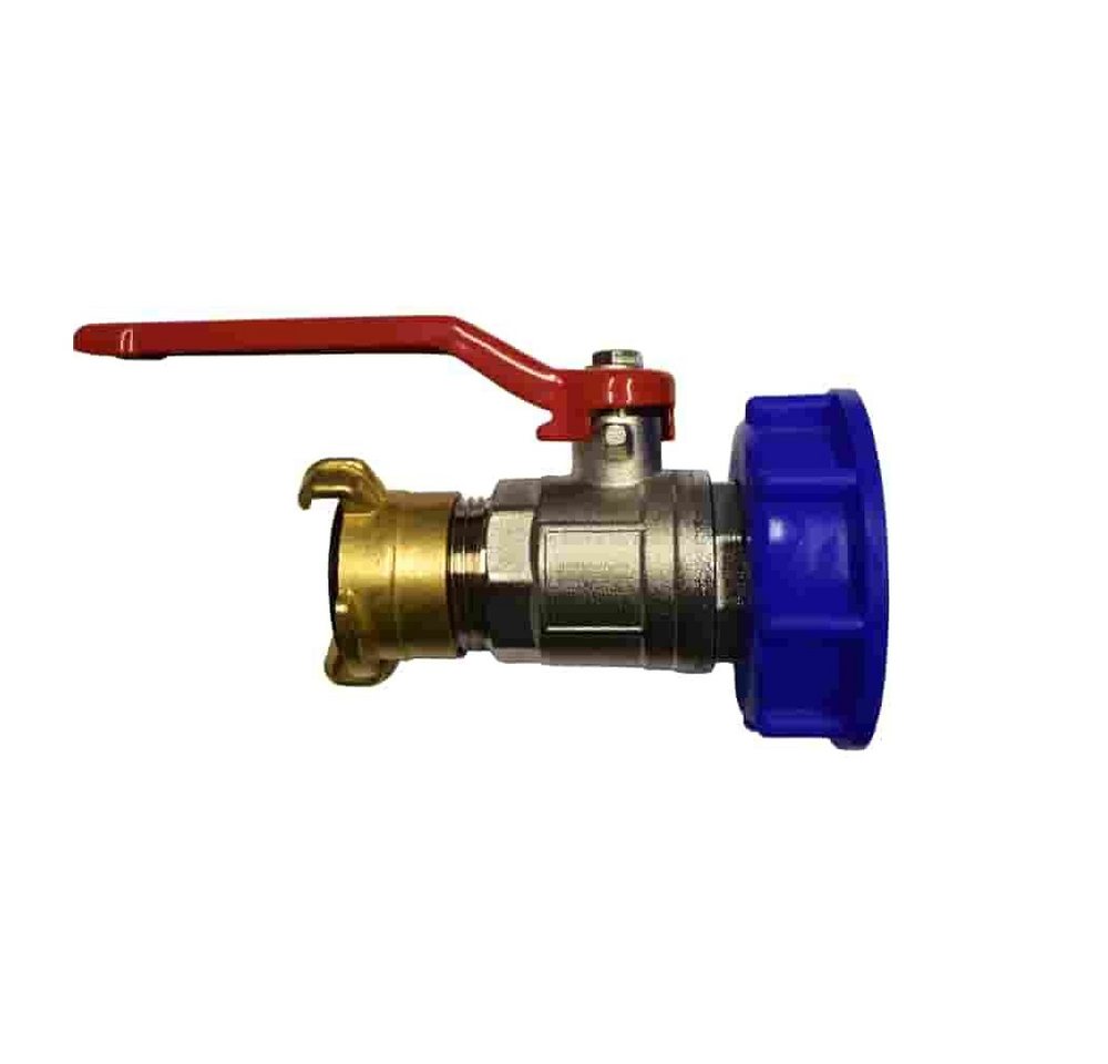 Boni-Shop Kugelhahn IBC Container Adapter, S60, 1 Zoll Kugelhahn Boni-Shop Kugelhahn IBC Container Adapter, S60, 1 Zoll Kugelhahn von Boni-Shop