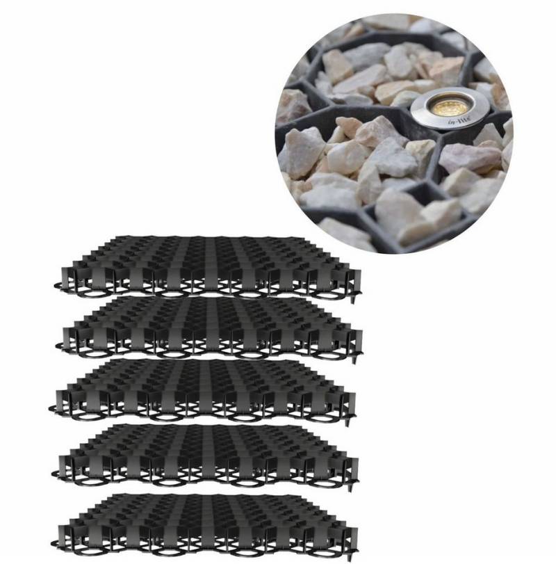 Boni-Shop Rasengitter 10er Set Kunststoff Rasengitter Schwarz Boni-Shop Rasengitter 10er Set Kunststoff Rasengitter Schwarz von Boni-Shop