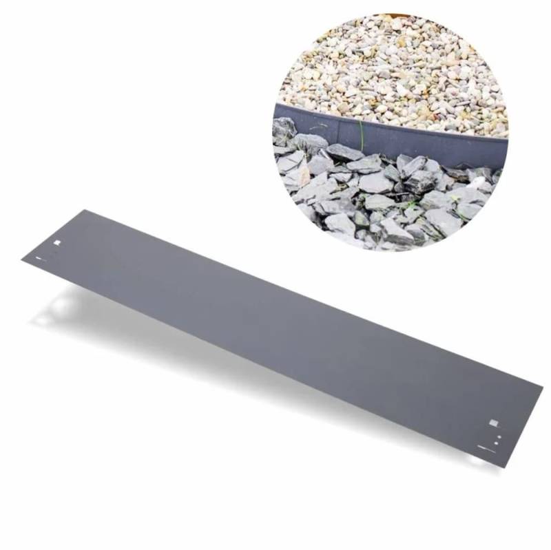 Boni-Shop Rasenkante Rasenkanten Metall Höhe 13.5-18.5 cm Länge 120 cm, Beeteinfassung, Beetumrandung, Beetbegrenzungen, Farbe: Grau, Größe: 1 Stück 13.5cm Boni-Shop Rasenkante Rasenkanten Metall Höhe 13.5-18.5 cm Länge 120 cm, Beeteinfassung, Beetumrandung, Beetbegrenzungen, Farbe: Grau, Größe: 1 Stück 13.5cm von Boni-Shop