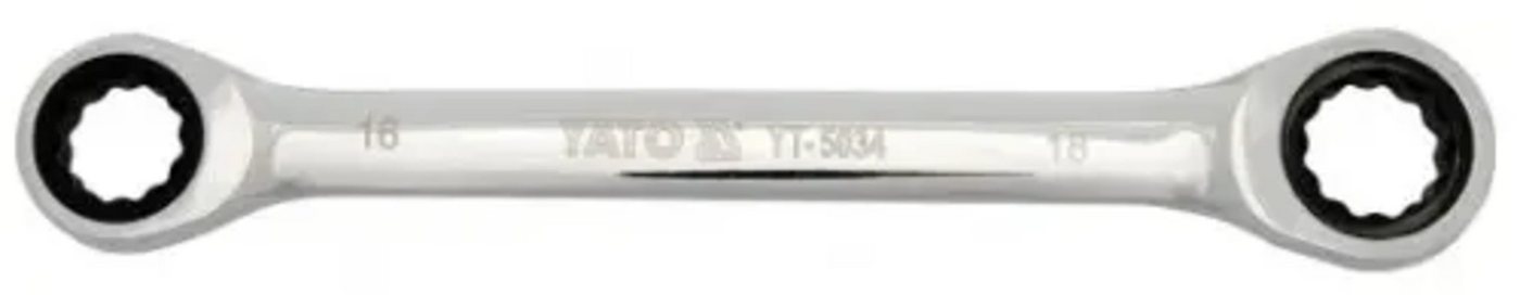 Boni-Shop Ratschenringschlüssel Doppelringratschenschlüssel, Ratschenschlüssel 8/9 mm, feinverzahnt, CrV-Stahl von Boni-Shop