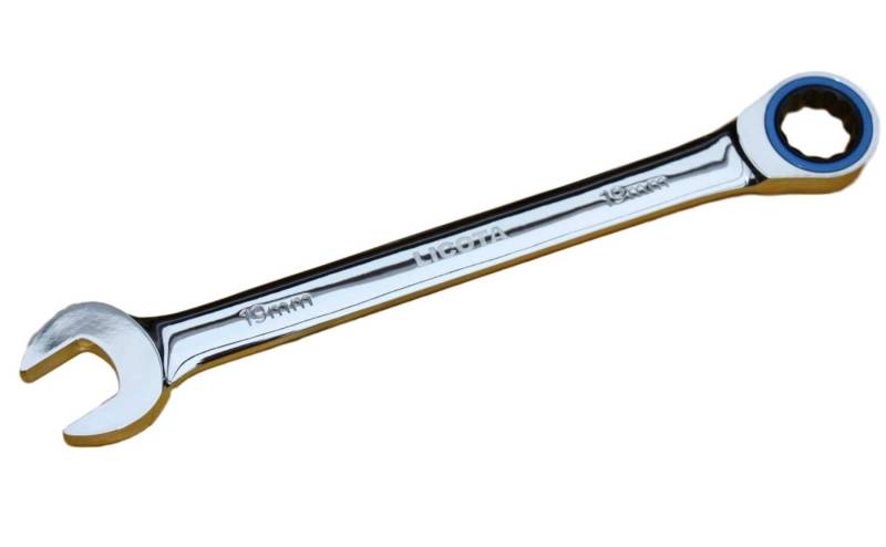 Boni-Shop Ratschenringschlüssel Ringratschenschlüssel, Ratschenschlüssel umschaltbar, 19mm Boni-Shop Ratschenringschlüssel Ringratschenschlüssel, Ratschenschlüssel umschaltbar, 19mm von Boni-Shop