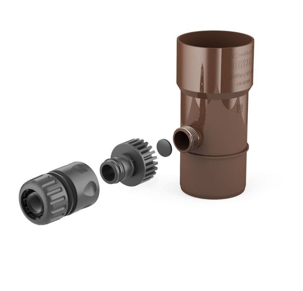 Boni-Shop Regenwassertank Regensammler 90mm, Fallrohr Regensammler braun Boni-Shop Regenwassertank Regensammler 90mm, Fallrohr Regensammler braun von Boni-Shop