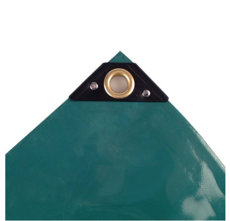 Boni-Shop Schutzplane PVC Plane, Abdeckplane, 650g, grün 1,5 x 10m (15m), wasserdicht, reißfest von Boni-Shop