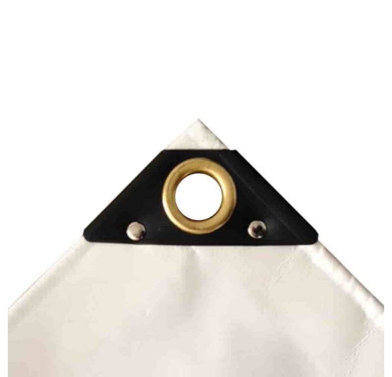 Boni-Shop Schutzplane weiss 650 g/m² PVC 5 x 8m (40m) Plane von Boni-Shop