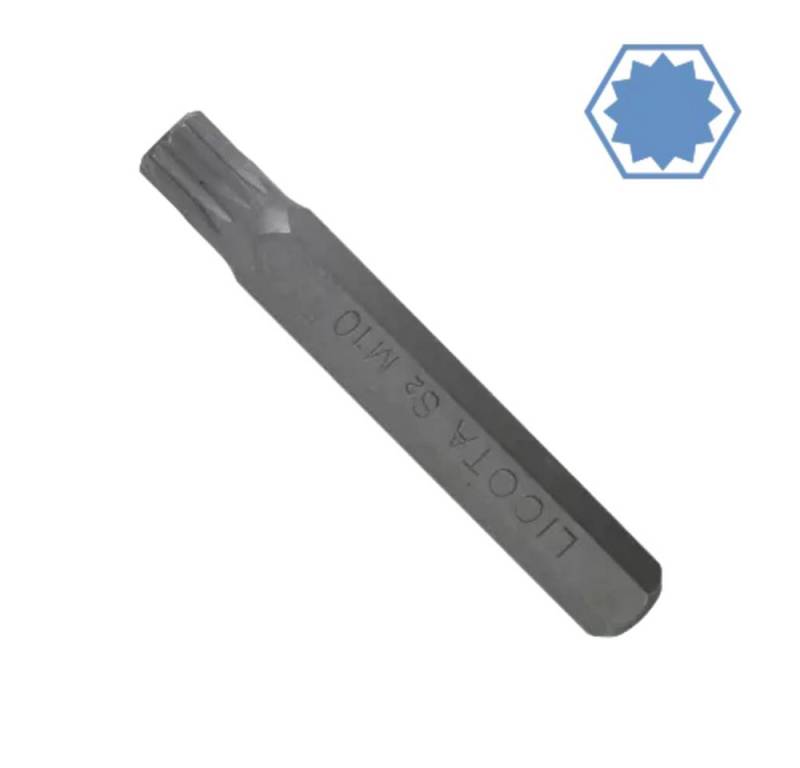 Boni-Shop Sechskant-Bit Spline Bit, Hex Bit, M6 Vielzahn, 10mm Hex Bit Boni-Shop Sechskant-Bit Spline Bit, Hex Bit, M6 Vielzahn, 10mm Hex Bit von Boni-Shop