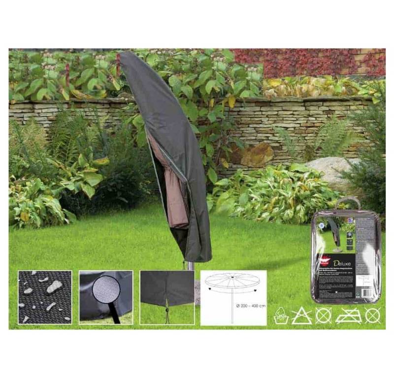 Boni-Shop Sonnenschirm-Schutzhülle Ampelschirm Schutzhülle 64x250 cm, wetterfest, wasserdicht von Boni-Shop