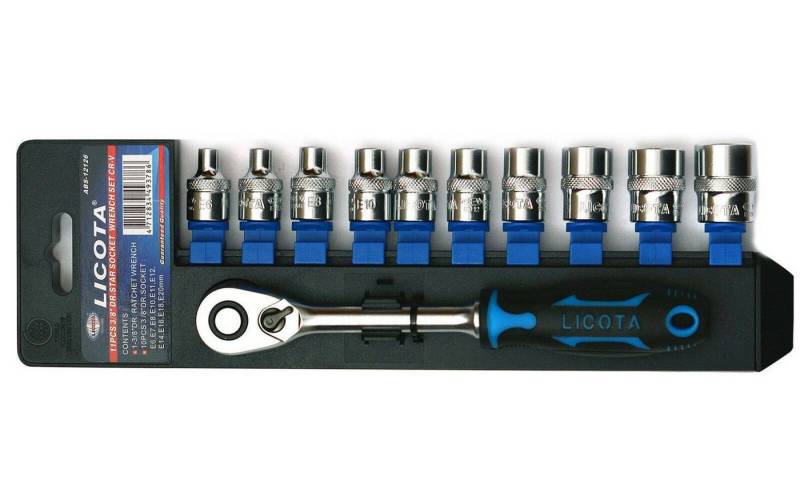 Boni-Shop Stecknüsse Torx Nuss Satz, 3/8 Zoll, E-Profil, mit Knarre Boni-Shop Stecknüsse Torx Nuss Satz, 3/8 Zoll, E-Profil, mit Knarre von Boni-Shop