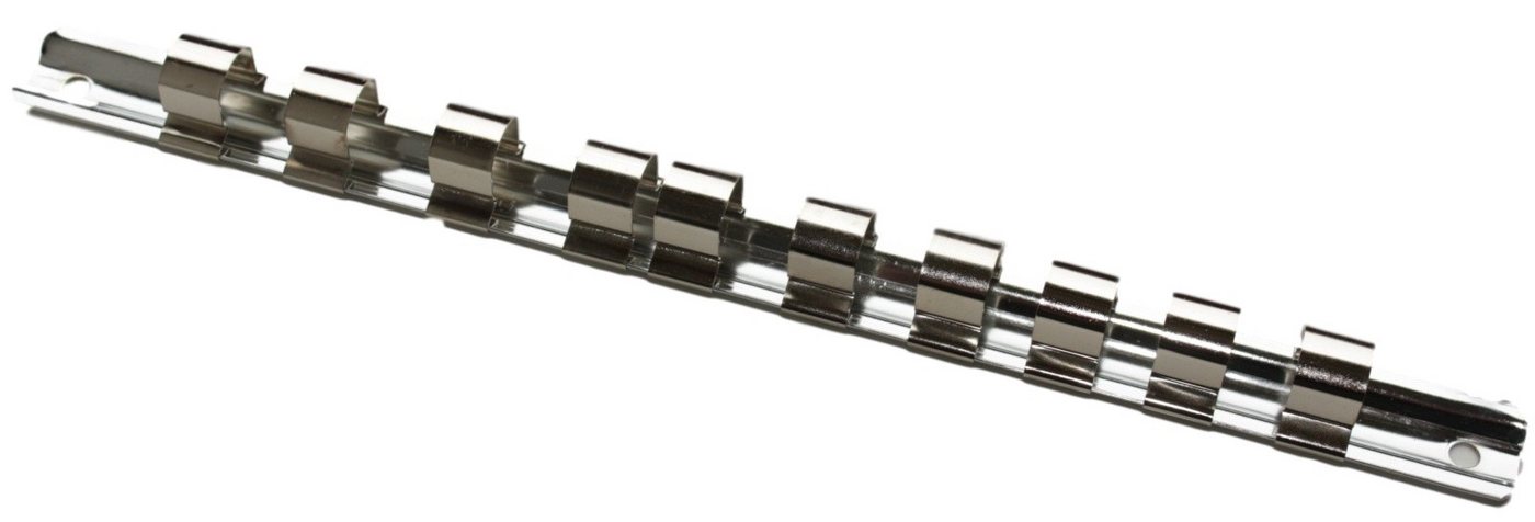 Boni-Shop Werkzeughalter Stecknuss Schiene, 1/2 Zoll, Werkzeugleiste, 10 Clips Boni-Shop Werkzeughalter Stecknuss Schiene, 1/2 Zoll, Werkzeugleiste, 10 Clips von Boni-Shop