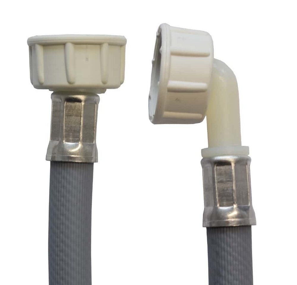 Boni-Shop Zulaufschlauch Zulaufschlauch Waschmaschine Winkel, 3/4 Zoll IG+IG, 1,50 Meter von Boni-Shop