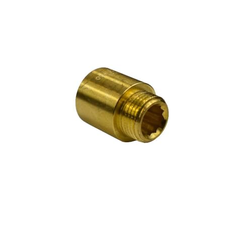 Gewindefitting Messing Hahnverlängerung 1" AG x 1" IG 20 mm Gewindefitting Messing Hahnverlängerung 1" AG x 1" IG 20 mm von Boni-Shop