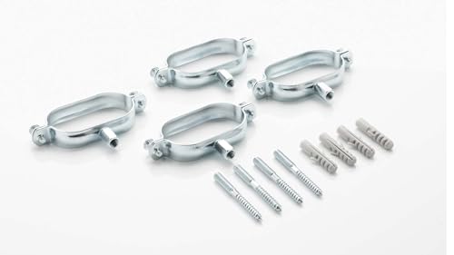 NMC Befestigungsschellen für Aeroline, Montagematerial - Stockschrauben, Ovalschellen, Dübel, DN 20/DN25 PRO, Edelstahl, Größe 3 NMC Befestigungsschellen für Aeroline, Montagematerial - Stockschrauben, Ovalschellen, Dübel, DN 20/DN25 PRO, Edelstahl, Größe 3 von Boni-Shop