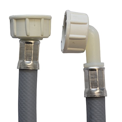 Winkel Zulaufschlauch 3/4" IG+IG für Waschmaschine und Geschirrspüler (2,50 m) von Boni-Shop