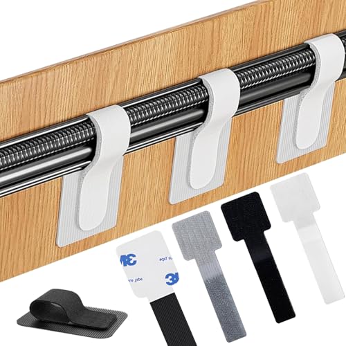 60 Stück Kabelmanagement Schreibtisch, Kabelbinder Selbstklebend-Klettband Kabel Organizer Schreibtisch Kabelhalter, Starker Kleberückseite, Verstellbar Für Elektronik, Haushalt Und Büro (3 Farben) 60 Stück Kabelmanagement Schreibtisch, Kabelbinder Selbstklebend-Klettband Kabel Organizer Schreibtisch Kabelhalter, Starker Kleberückseite, Verstellbar Für Elektronik, Haushalt Und Büro (3 Farben) von BonkFun