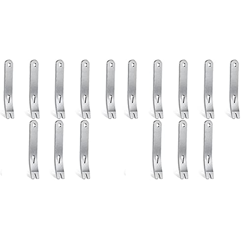 Bonkshire 16 Stück Mini Brecheisen Rostfreier Stahl Flach Multifunktions Kleine Hebel Brecheisen Mini Brecheisen ÜBerlebens ÖFfner Werkzeug Set von Bonkshire