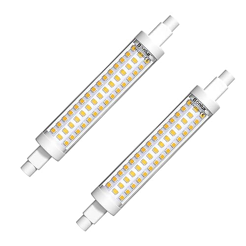 Bonlux 360 Grad,R7S,lineare LED-Lampen,118 mm,4000 K,nicht dimmbar,mit J118 Slim Doppeleffekt,AC 220 - 240 V,1300 lm, 2 2-Stück 15W 118MM R7S Non-Dim- NEU Kaltweiß von Bonlux