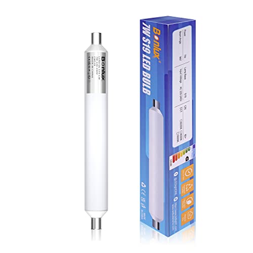 Bonlux Linolite LED-Röhrenleuchte S19 Sockel 7 Watt Kaltweiß 6000K Verbrauch Glühlampenäquivalent 65 Watt Durchmesser 310mm Weißlicht LED-Glühbirne Spot (220-240V) von Bonlux