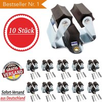 10x Der Robuste Edelstahl Gerätehalter Besenhalter Wandhalter Gartengeräte Rostfrei Werkzeug Halter Wandbefestigung Gartengeräte-Halter von BonnStyle