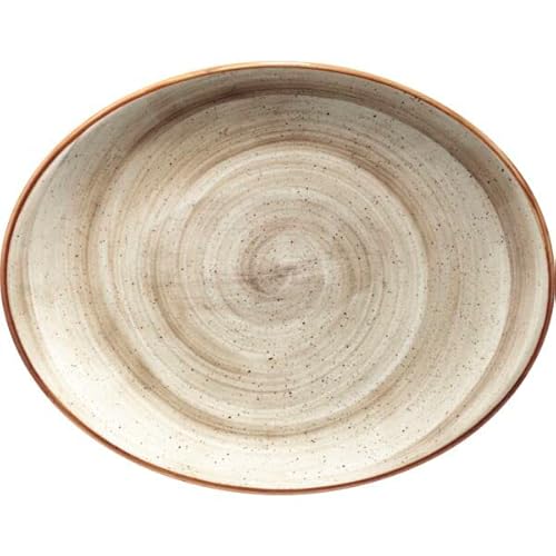 »Aura« Platte oval, terrain, Länge: 250 mm, Breite: 190 mm, 12 Stück »Aura« Platte oval, terrain, Länge: 250 mm, Breite: 190 mm, 12 Stück von Bonna