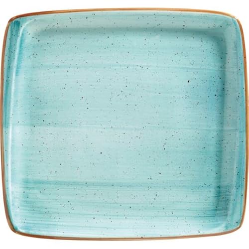 »Aura« Platte rechteckig, aqua, Länge: 220 mm, Breite: 200 mm, 12 Stück »Aura« Platte rechteckig, aqua, Länge: 220 mm, Breite: 200 mm, 12 Stück von Bonna