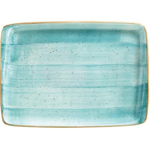 »Aura« Platte rechteckig, aqua, Länge: 230 mm, Breite: 160 mm, 12 Stück »Aura« Platte rechteckig, aqua, Länge: 230 mm, Breite: 160 mm, 12 Stück von Bonna