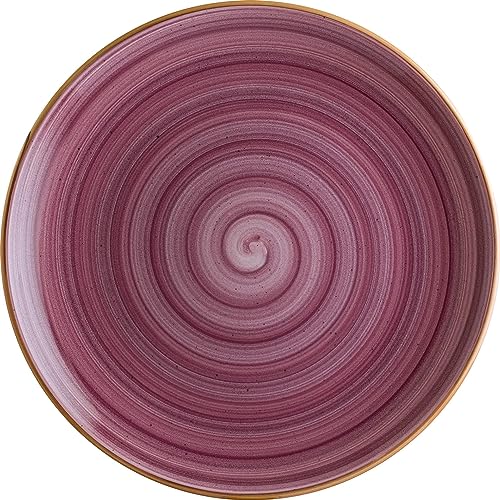 Bonna 6x Aura Blackberry Gourmet flacher Teller rund 25cm 3cm hoch Lila Creme Beerenton Porzellan ABBGRM25DZ Speiseteller Essteller Tafelservice Geschirr Bonna 6x Aura Blackberry Gourmet flacher Teller rund 25cm 3cm hoch Lila Creme Beerenton Porzellan ABBGRM25DZ Speiseteller Essteller Tafelservice Geschirr von Bonna