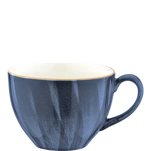 Bonna 6x Aura Dusk Rita Obertasse 8,5x5,4cm 8cl Blau Porzellan ADKRIT02KF Tasse Kaffeetasse Teetasse Geschirr von Bonna