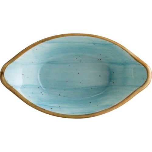 Bonna »Aura« Schale oval, aqua, Länge: 110 mm, 12 Stück von Bonna