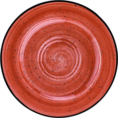 Bonna Premium Porcelain APSRIT04CT Aura Passion Untertasse, Untersetzer, Porzellan, rot, 1 Stück Bonna Premium Porcelain APSRIT04CT Aura Passion Untertasse, Untersetzer, Porzellan, rot, 1 Stück von Bonna