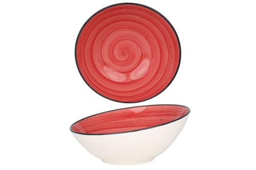 Bonna Servierschale - Aura Passion - Porzellan - 22 cm (850cc) - 2er Set von Bonna
