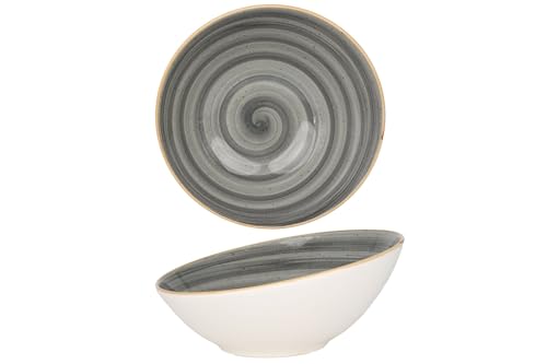 Bonna Servierschale - Aura Space - Porzellan - 22 cm (850cc) - 2er Set von Bonna
