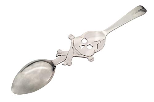 Skull Absinthe Spoon by Bonnecaze Absinthe & Home von Bonnecaze Absinthe & Home