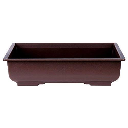 Bonsai - Schale eckig 40 x 30 x 10 cm Kunststoff 40062 von Bonsai-Shopping