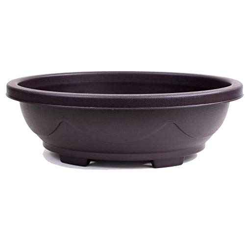 Bonsai - Schale oval 42 x 33 x 13,5 cm Kunststoff 40338 von Bonsai-Shopping