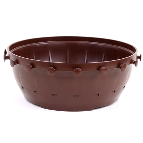 Bonsai -TIEPOT -patentierte Anzuchtschale mit Air Pruning 28 cm Ø braun 30303 von Bonsai-Shopping