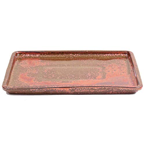 Bonsai - Untersetzer eckig 21 x 15 cm, kupferfarben 53326 von Bonsai-Shopping