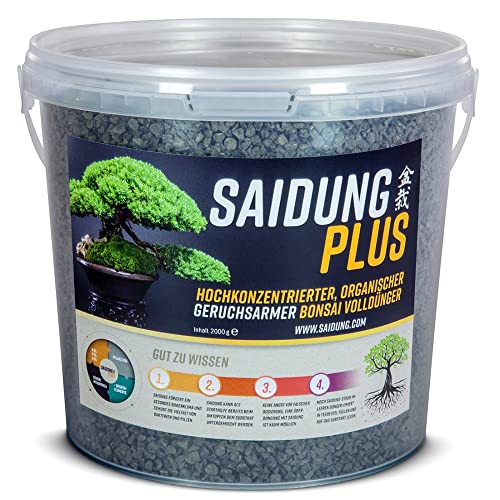 Saidung Plus1800 gr. - Organischer fester Bonsai-Dünger 63202 von Bonsai-Shopping